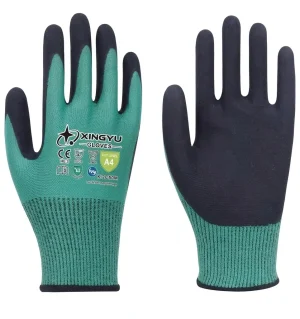 AS1504 ADAMAS® 15G ANSI A4 Cut Resistant Gloves with Grip