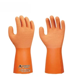CM2000 EN374 Chemical Resistant Rubber Gloves