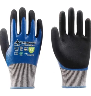 H5101D 13G Fully Coated ANSI A4 Cut Resistant Gloves
