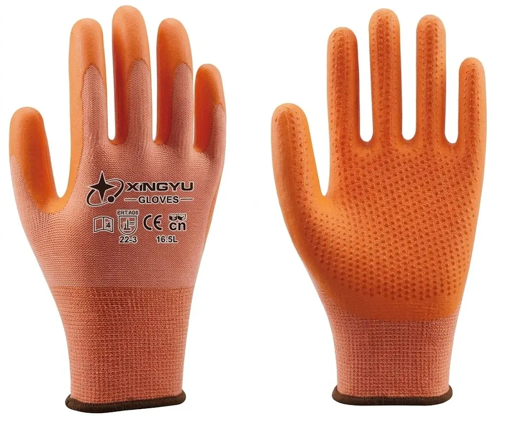 N1000 13G Foam Nitrile Coated Gloves with Patterned Palm Grip