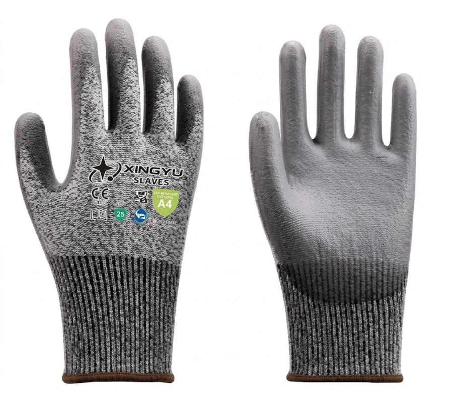 H3101D 13G Breathable ANSI A4 Cut Resistant Gloves