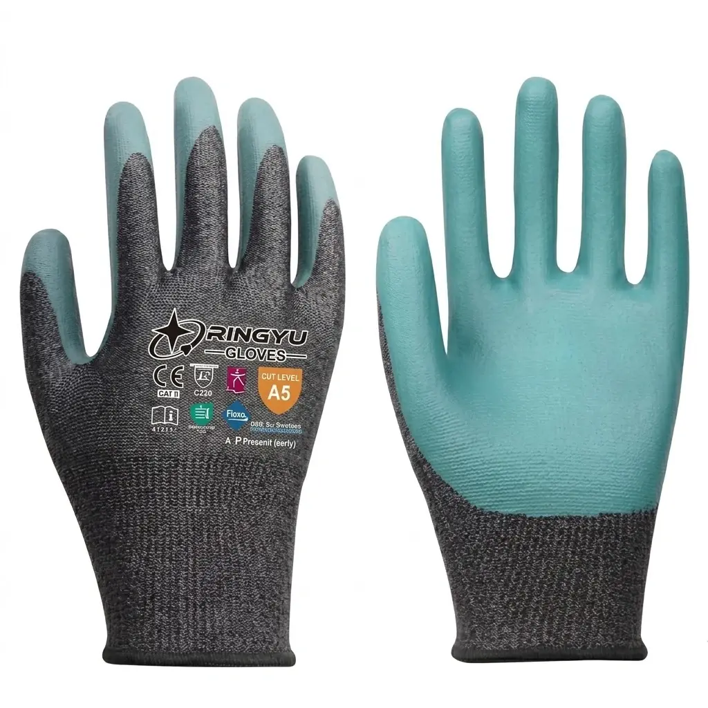 Cut Resistant Nitrile Gloves