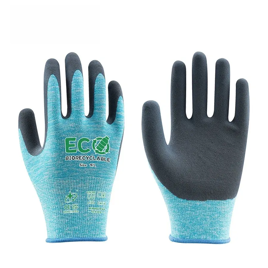 ECO Biorecyclable Latex Coated Work Gloves