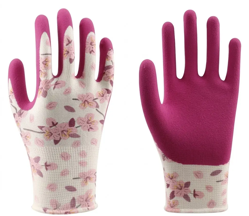 Latex-Sandy Series 13G Polyester Garden Gloves
